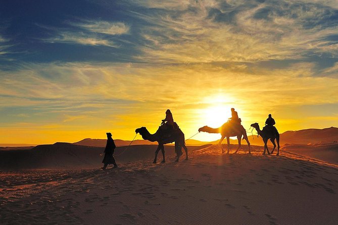 IMAGENViaje 4 Días de Marrakech a Merzouga Dromedario Atardecer Sáhara